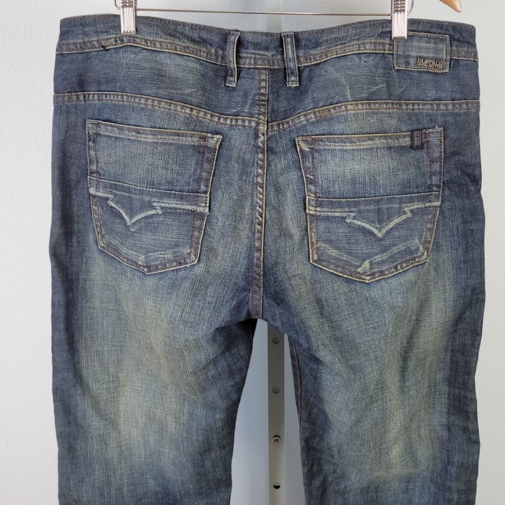BUFFALO king relaxed jeans blue Sz 40x32 - Picture 4 of 9